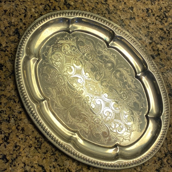 Vintage Silver Plate Cobalt Blue Glass Sugar & Creamer Set Made In England - Picture 4 of 14